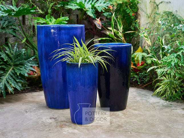 Willowhurst Round Jar Blue