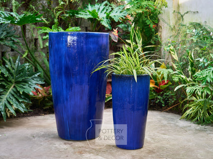 Willowhurst Round Jar Blue