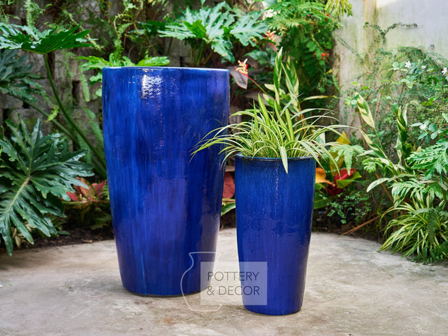 Willowhurst Round Jar Blue