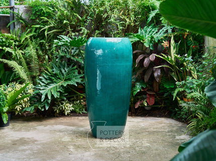 Nomark Round Jar Aqua