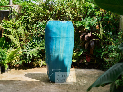 Nomark Round Jar Aqua