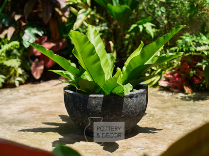 Sager Low Bowl Atlantic Black