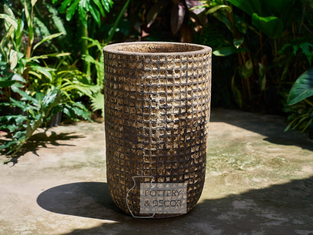 Goldentree Round Planter Atlantic