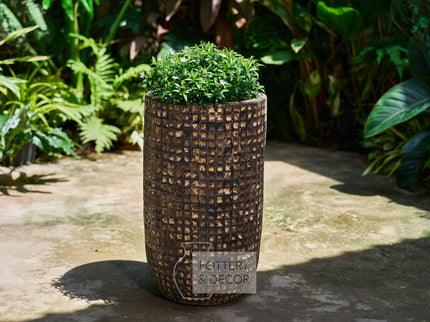 Goldentree Round Planter Atlantic