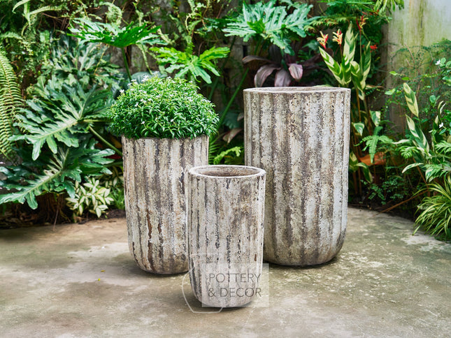 Janis Round Planter Atlantic