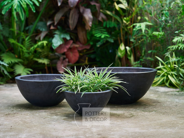 Holleran Low Bowl Matte Black
