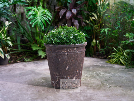Hayley Round Planter Atlantic Rust