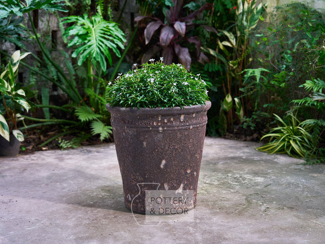 Hayley Round Planter Atlantic Rust
