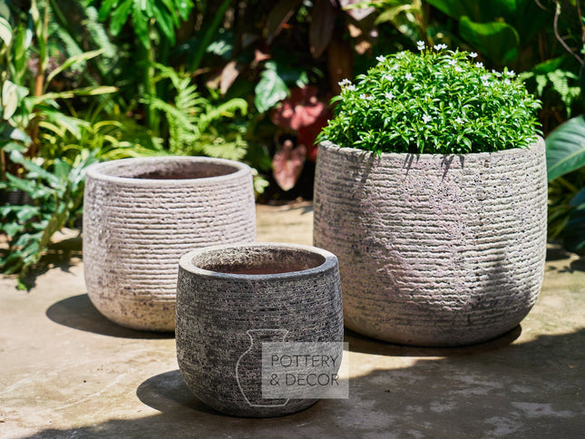 Elysian Round Planter Atlantic