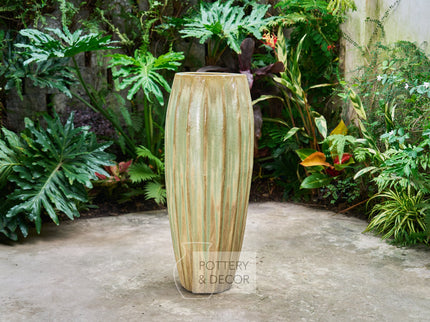 Kissell Round Jar Celedon