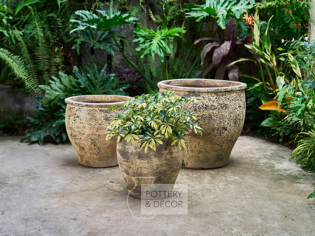 Harte Round Planter Atlantic