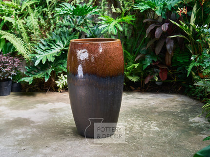 Osgood Round Jar Copper/Bronze