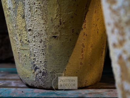 Tagart Round Planter Baja Yellow