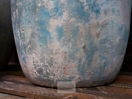 Cresthaven Round Planter Baja Aqua