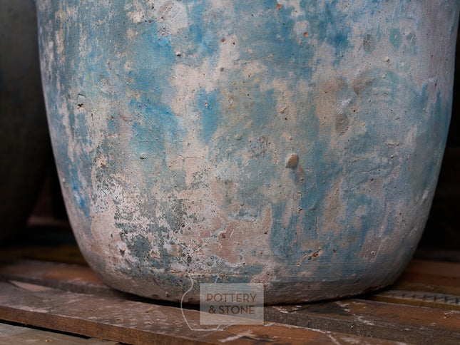 Cresthaven Round Planter Baja Aqua