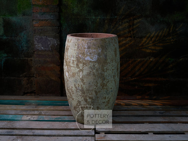 Cigar Round Planter Atlantic Graphite