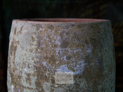 Cigar Round Planter Atlantic Graphite
