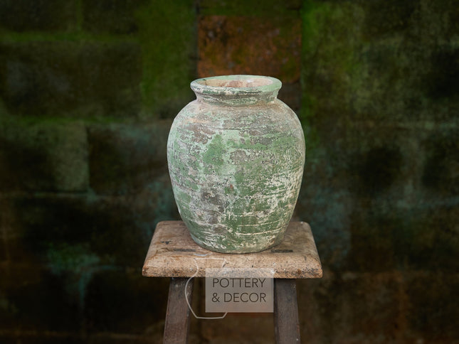 Empoli Round Jar Baja Green
