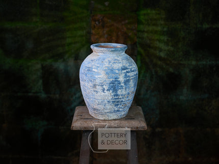Empoli Round Jar Baja Blue