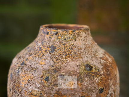 Cardington Round Jar Baja Antique